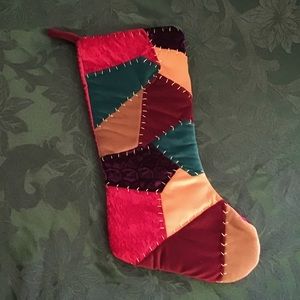 Dan Dee velvet stocking. Vintage